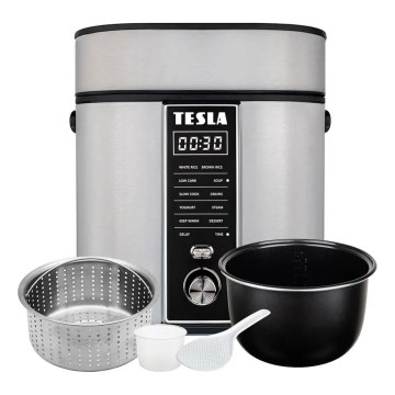 TESLA Electronics MultiCook - Cuiseur à riz multifonction 2,1 l 400W/230V