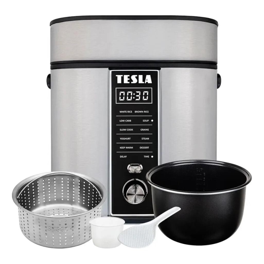 TESLA Electronics MultiCook - Multifunctionele rijstkoker 2,1 l 400W/230V