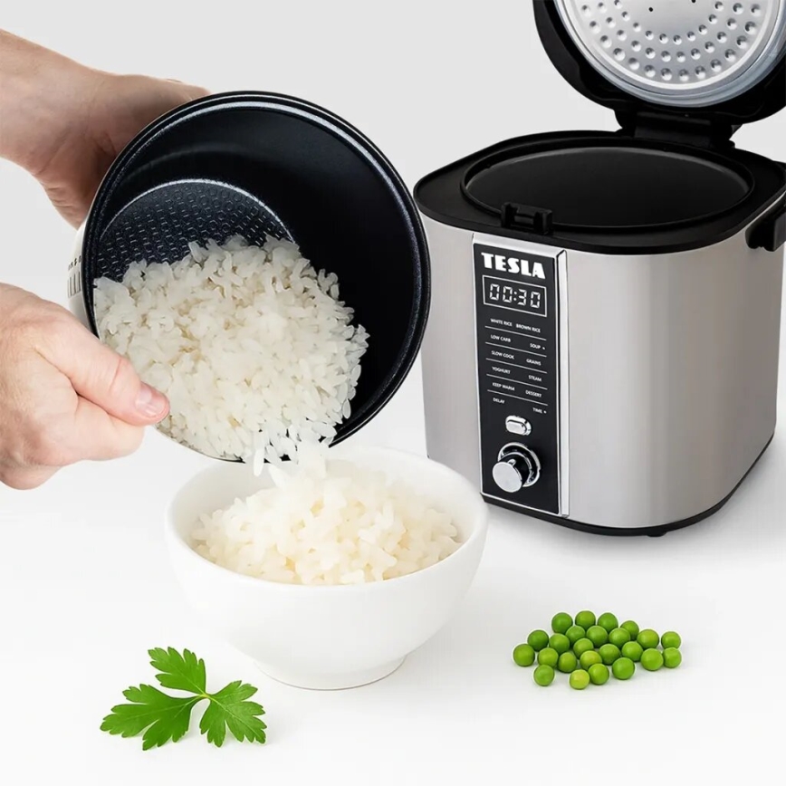 TESLA Electronics MultiCook - Multifunctionele rijstkoker 2,1 l 400W/230V