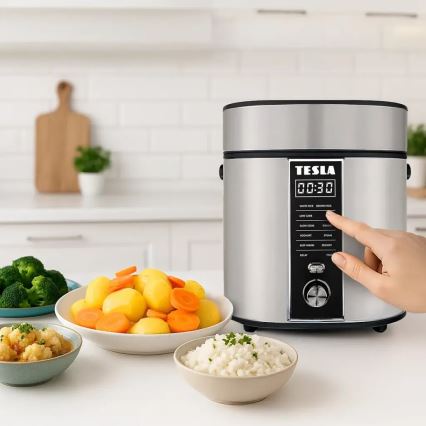 TESLA Electronics MultiCook - Multifunctionele rijstkoker 2,1 l 400W/230V