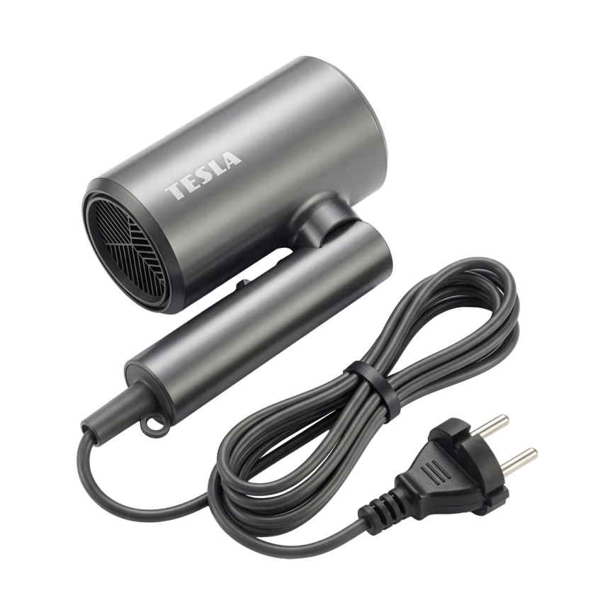 TESLA Electronics MyCare - Opvouwbare haardroger 1800W/230V grijs