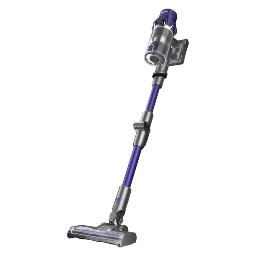 TESLA Electronics PureStar - Aspirateur balai sans fil flexible 2 en 1 250W/2200 mAh gris/violet