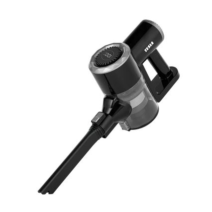 TESLA Electronics PureStar - Flexibele draadloze steelstofzuiger 2-in-1 150W/2200 mAh zwart