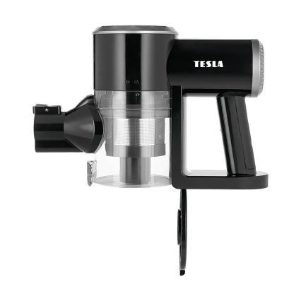 TESLA Electronics PureStar - Flexibele draadloze steelstofzuiger 2-in-1 150W/2200 mAh zwart