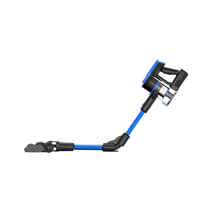TESLA Electronics PureStar - Flexibele snoerloze steelstofzuiger 3in1 300W/2200 mAh zwart/blauw