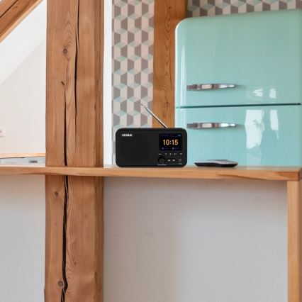 TESLA Electronics - Radio DAB+ FM 5W/1800 mAh noir