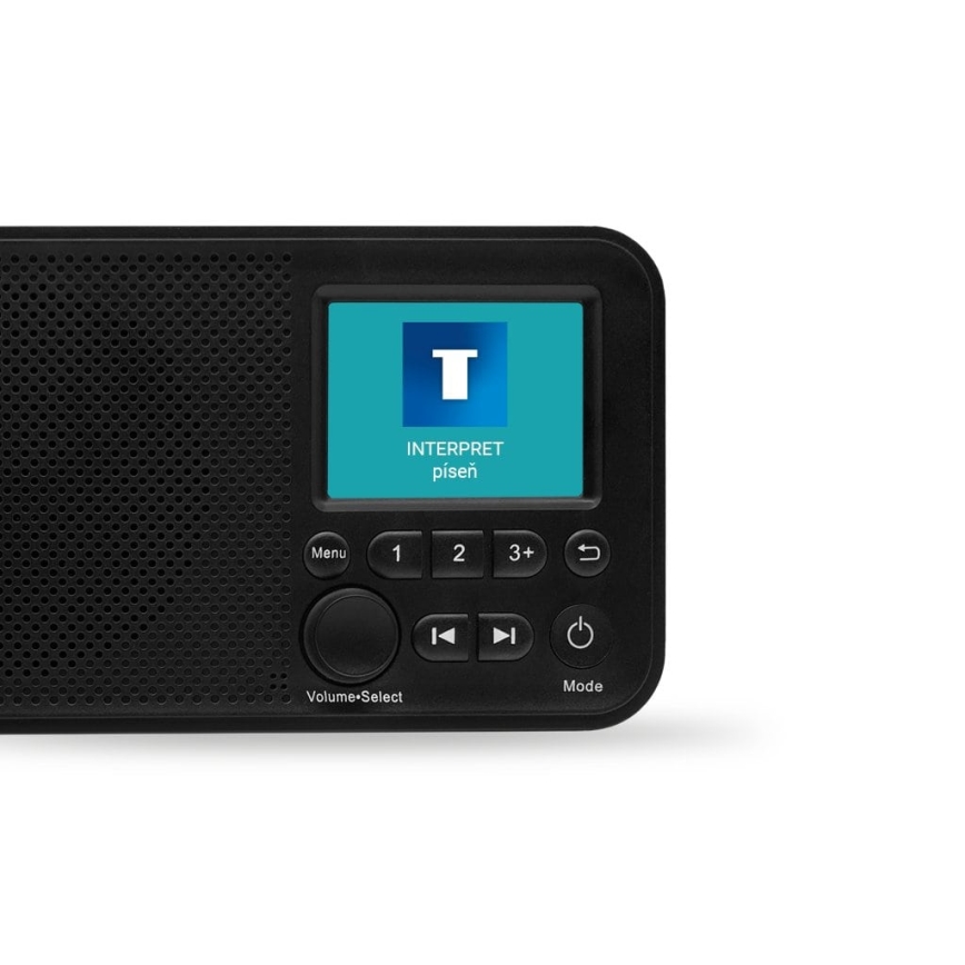 TESLA Electronics - Radio DAB+ FM 5W/1800 mAh noir