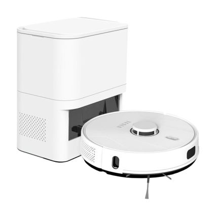 TESLA Electronics RoboStar - Aspirateur robot connecté 2en1 2600 mAh Wi-Fi blanc