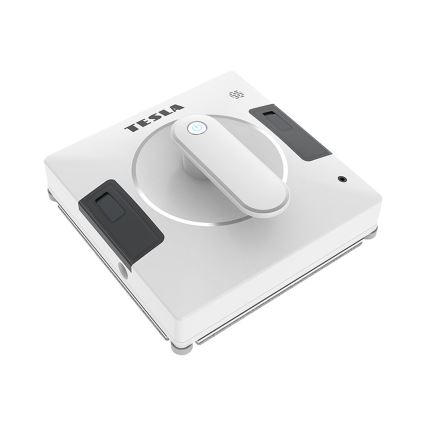 TESLA Electronics RoboStar - Nettoyeur de vitres connecté avec double pulvérisation d'eau 72W/230V/500 mAh Wi-Fi + télécommande