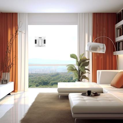 TESLA Electronics RoboStar - Slimme raamreiniger met dubbele waterverneveling 72W/230V/500 mAh Wi-Fi + afstandsbediening