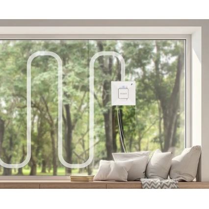 TESLA Electronics RoboStar - Slimme raamreiniger met waterverneveling 72W/230V/650 mAh Wi-Fi + afstandsbediening