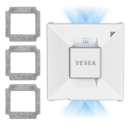 TESLA Electronics RoboStar - Slimme raamreiniger met waterverneveling 72W/230V/650 mAh Wi-Fi + afstandsbediening
