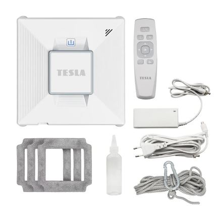 TESLA Electronics RoboStar - Slimme raamreiniger met waterverneveling 72W/230V/650 mAh Wi-Fi + afstandsbediening