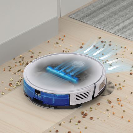TESLA Electronics RoboStar - Slimme robotstofzuiger 2in1 2600 mAh Wi-Fi wit + afstandsbediening