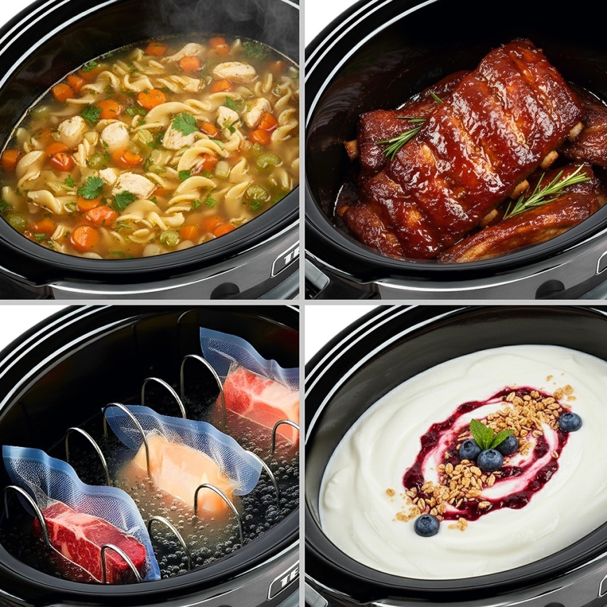 TESLA Electronics SlowCook - Mijoteuse 5,6 l 290W/230V