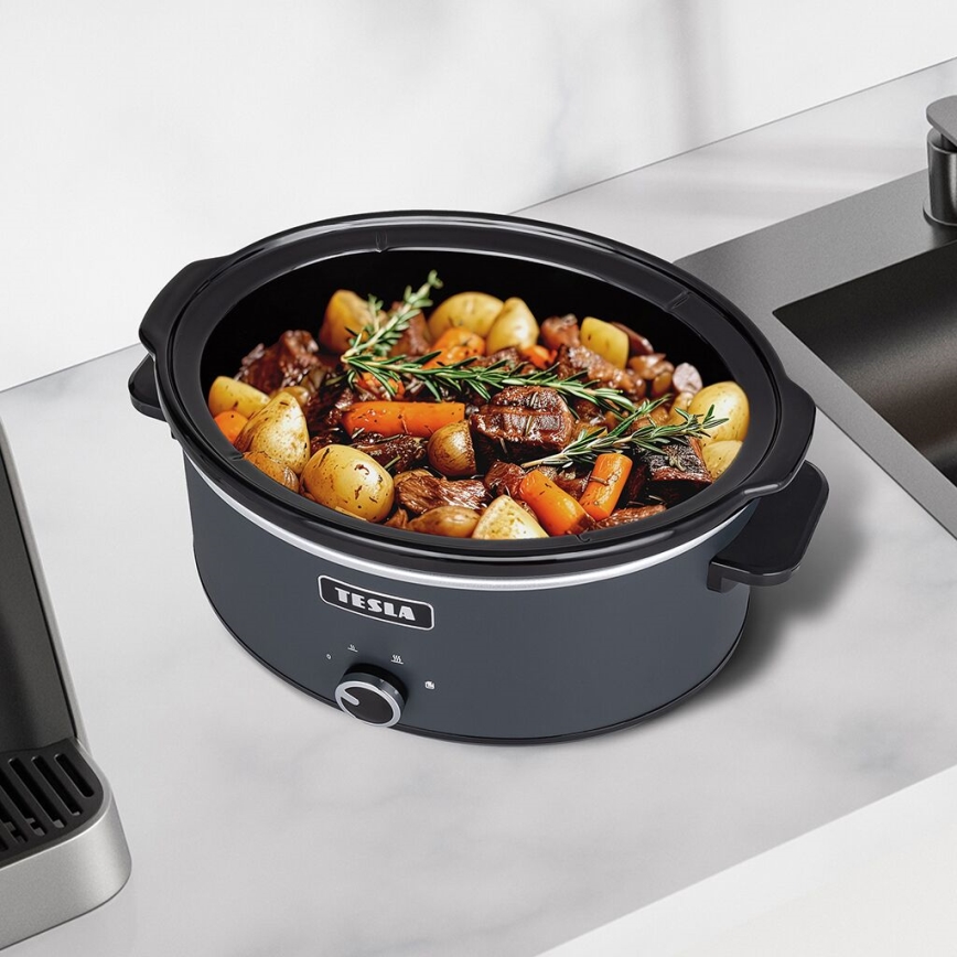 TESLA Electronics SlowCook - Slowcooker 6,5 l 270W/230V