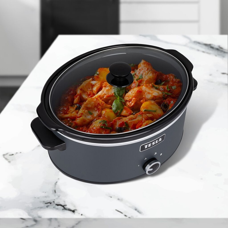 TESLA Electronics SlowCook - Slowcooker 6,5 l 270W/230V
