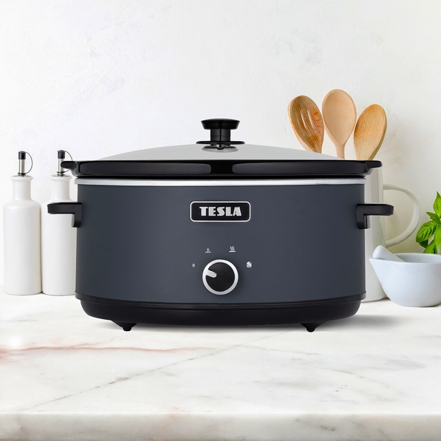TESLA Electronics SlowCook - Slowcooker 6,5 l 270W/230V