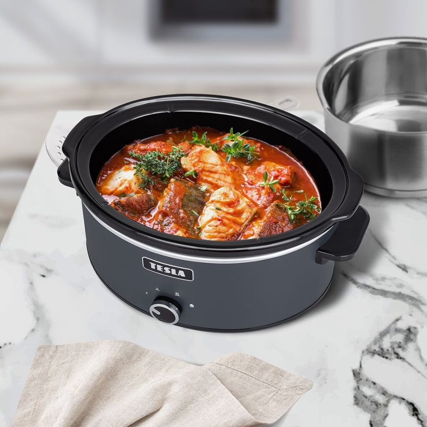 TESLA Electronics SlowCook - Slowcooker 6,5 l 270W/230V