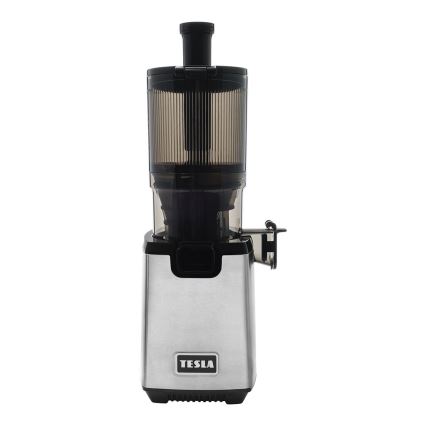 TESLA Electronics SlowJuicer Deluxe - Sapcentrifuge met lage snelheid 250W/230V roestvrij/zwart