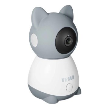 TESLA Smart - Babyphone connecté et rechargeable Wi-Fi