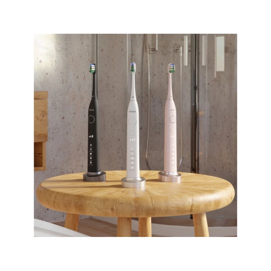 TESLA Smart - Brosse à dents sonique TS400 rose
