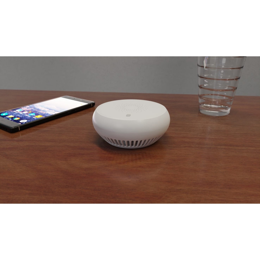 TESLA Smart - Détecteur de fumée connecté 1xCR123A Zigbee