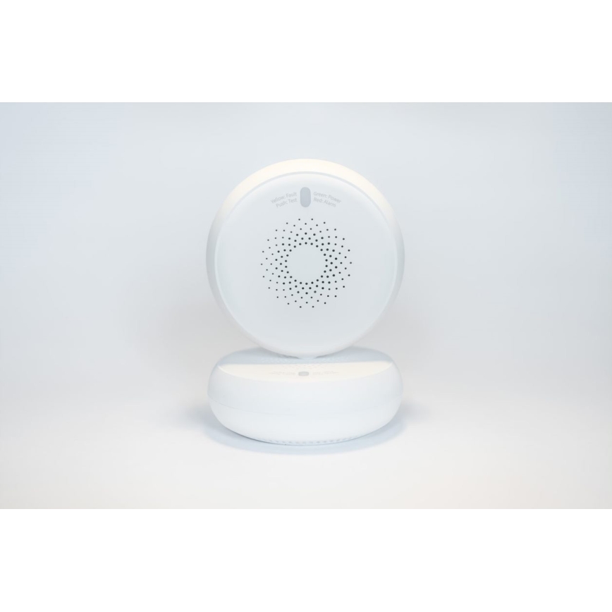 TESLA Smart - Détecteur de fumée connecté 1xCR123A Zigbee
