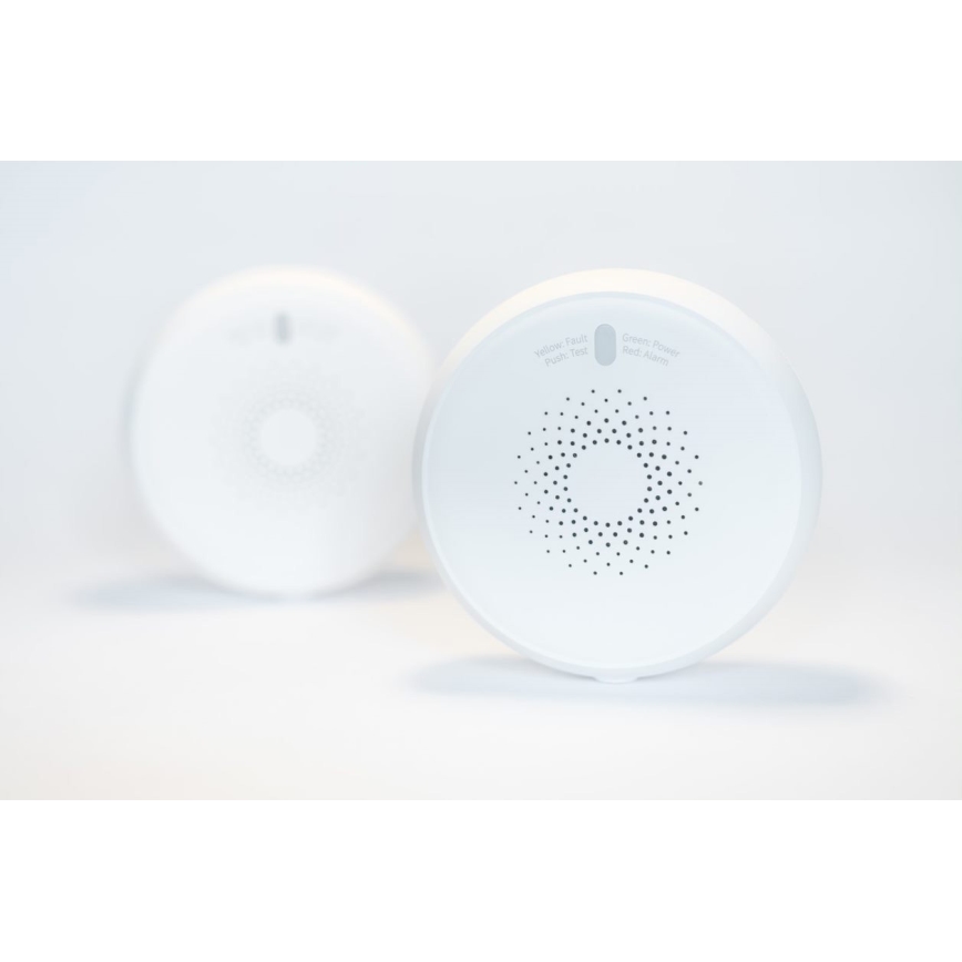TESLA Smart - Détecteur de fumée connecté 1xCR123A Zigbee