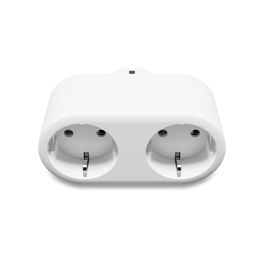 TESLA Smart - Double prise connectée 3690W/230V/16A Wi-Fi Tuya