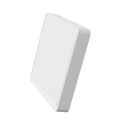 TESLA Smart - Interrupteur d'intérrieur connecté sans fil 2P 1xCR2430 ZigBee