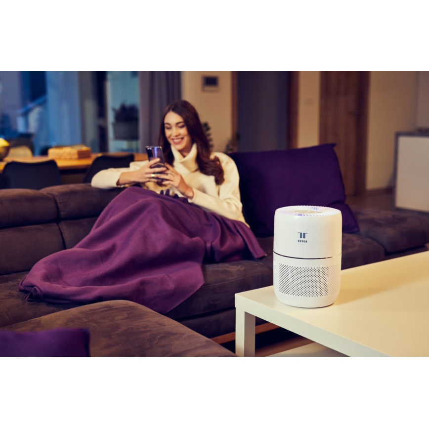 TESLA Smart - Purificateur d'air intelligent Mini 30W/230V Wi‑Fi