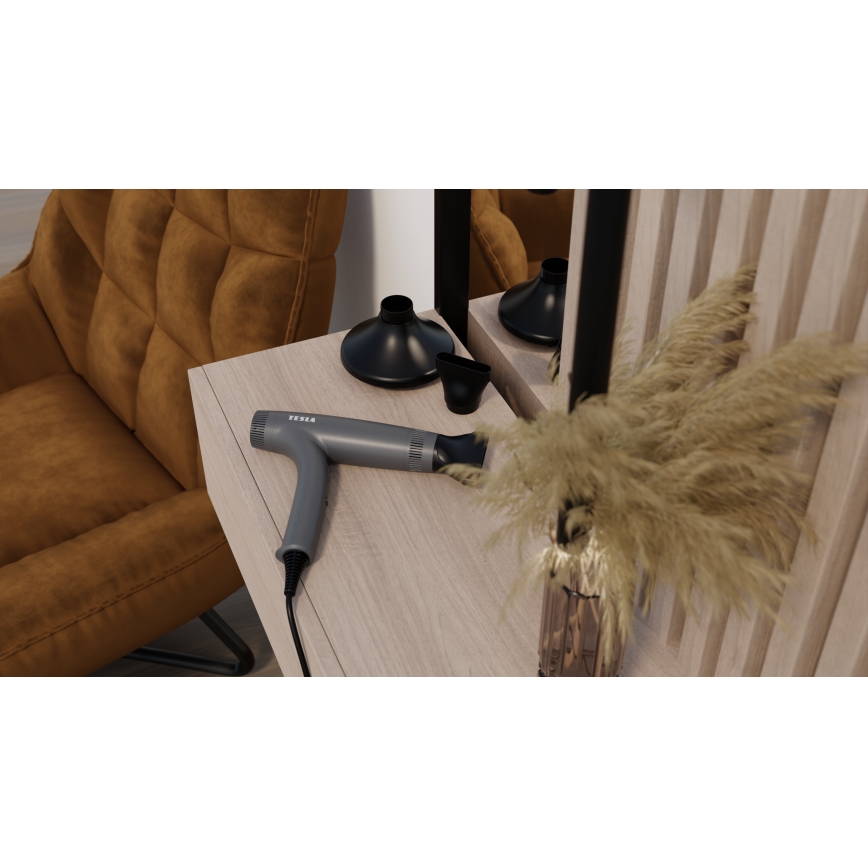 TESLA Smart - Sèche-cheveux avec ionisateur 1500W/230V