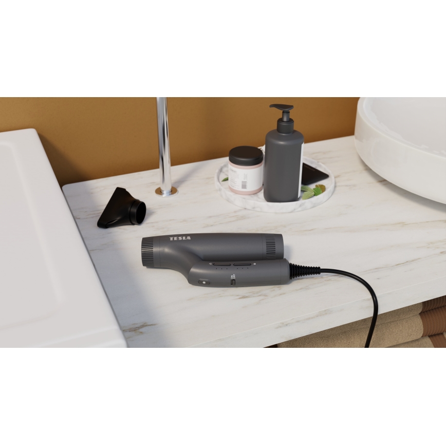 TESLA Smart - Sèche-cheveux avec ionisateur 1500W/230V