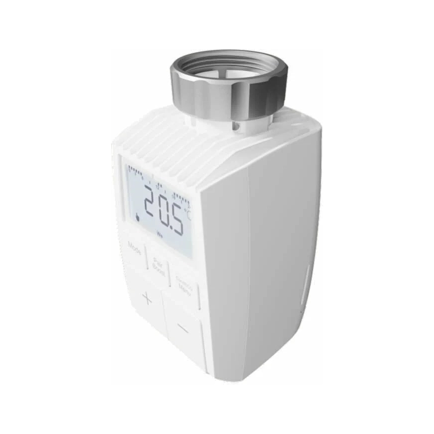 TESLA Smart - SET 3x Slimme draadloze thermostaatkop + slim poort Hub Zigbee Wi-Fi