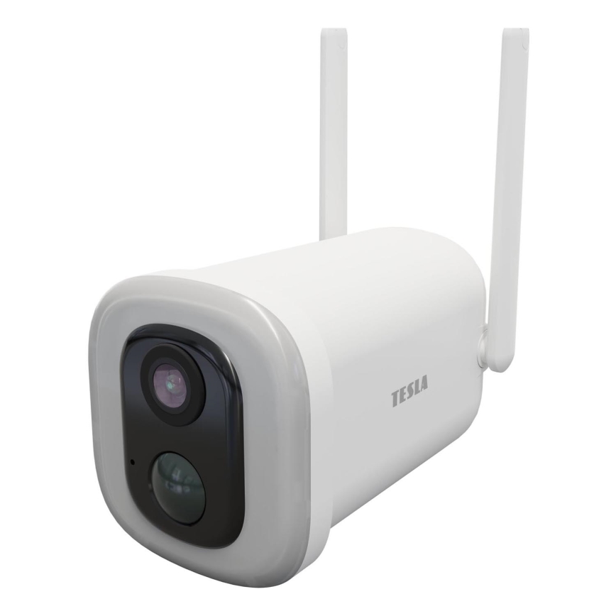 TESLA Smart - Slimme buitencamera met sensor 2K 1296p 9000 mAh 5V Wi-Fi IP65