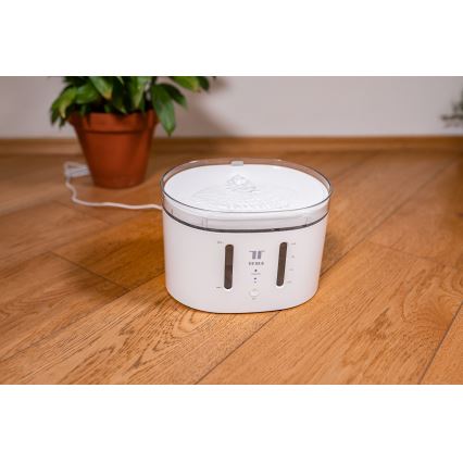TESLA Smart - Slimme fontein voor huisdieren met UV-sterilisatie 2 l 5V Wi-Fi