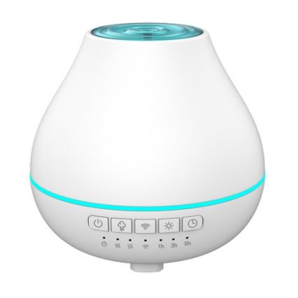 TESLA Smart - Slimme LED aroma diffuser met achtergrondverlichting LED/10W/24V Wi-Fi