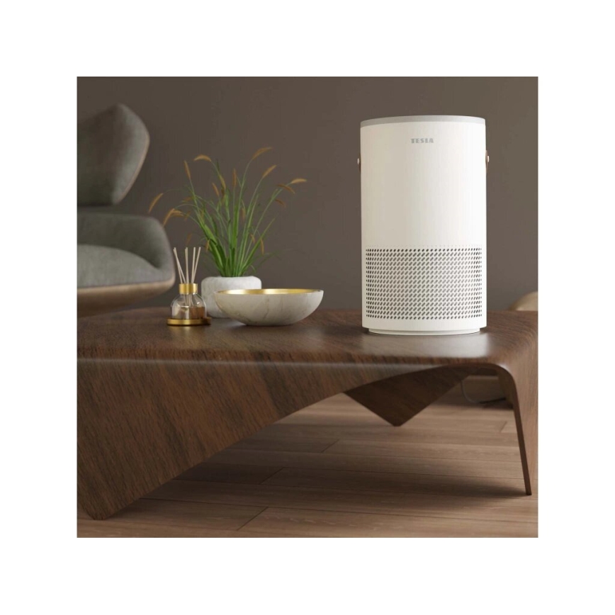 TESLA Smart - Slimme luchtreiniger met ionisatie en ventilator 48W/230V 300 m³/h Wi-Fi