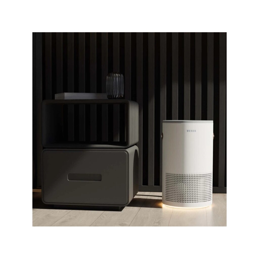 TESLA Smart - Slimme luchtreiniger met ionisatie en ventilator 48W/230V 300 m³/h Wi-Fi