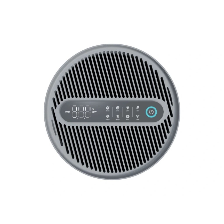 TESLA Smart - Slimme luchtreiniger met ionisatie en ventilator 48W/230V 300 m³/h Wi-Fi