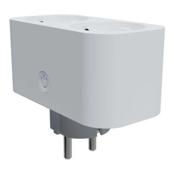 TESLA Smart - Slimme verdeeldoos 2x16A/230V Type F Wi-Fi Tuya