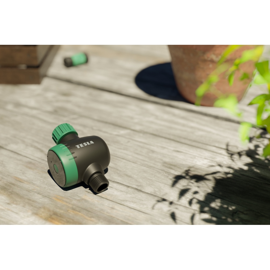 TESLA Smart - Slimme waterklep Wi-Fi IP55