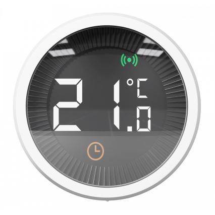 TESLA Smart - Tête thermostatique sans fil connectée avec écran LCD 2xAA