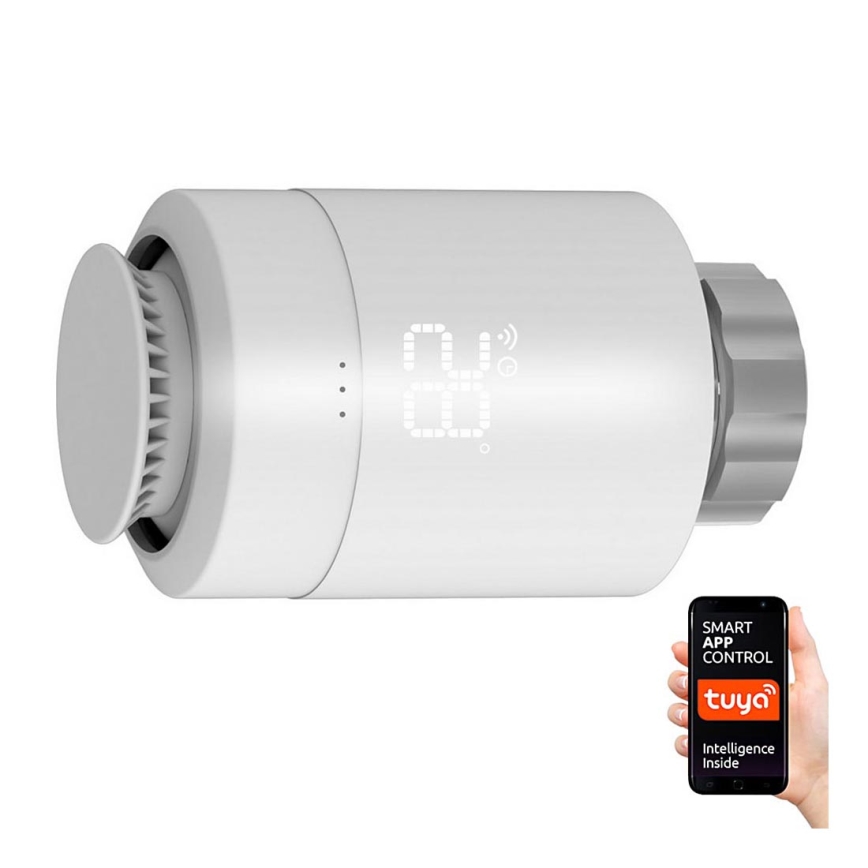 Tête thermostatique Wi-Fi ZigBee 2xAA/3V Tuya