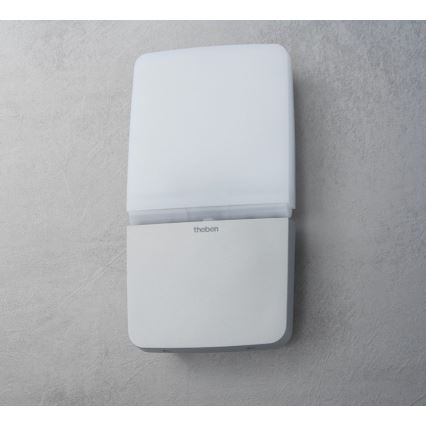 theben - Projecteur mural LED/11W/230V argenté IP55