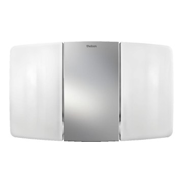 theben - projecteur mural LED 2xLED/10W/230V argenté IP55