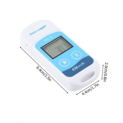 Thermomètre enregistreur USB/1xCR2032 IP67