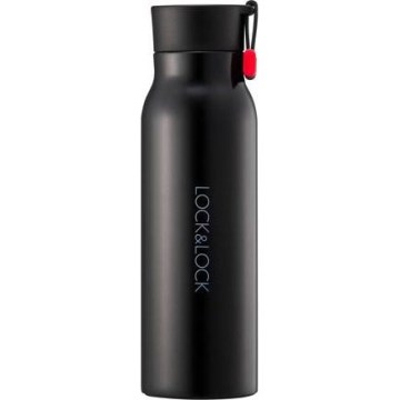 Thermosfles NAME 0,5 l zwart
