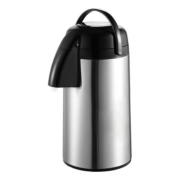 Thermoskan 2,8 l roestvrij staal/zwart